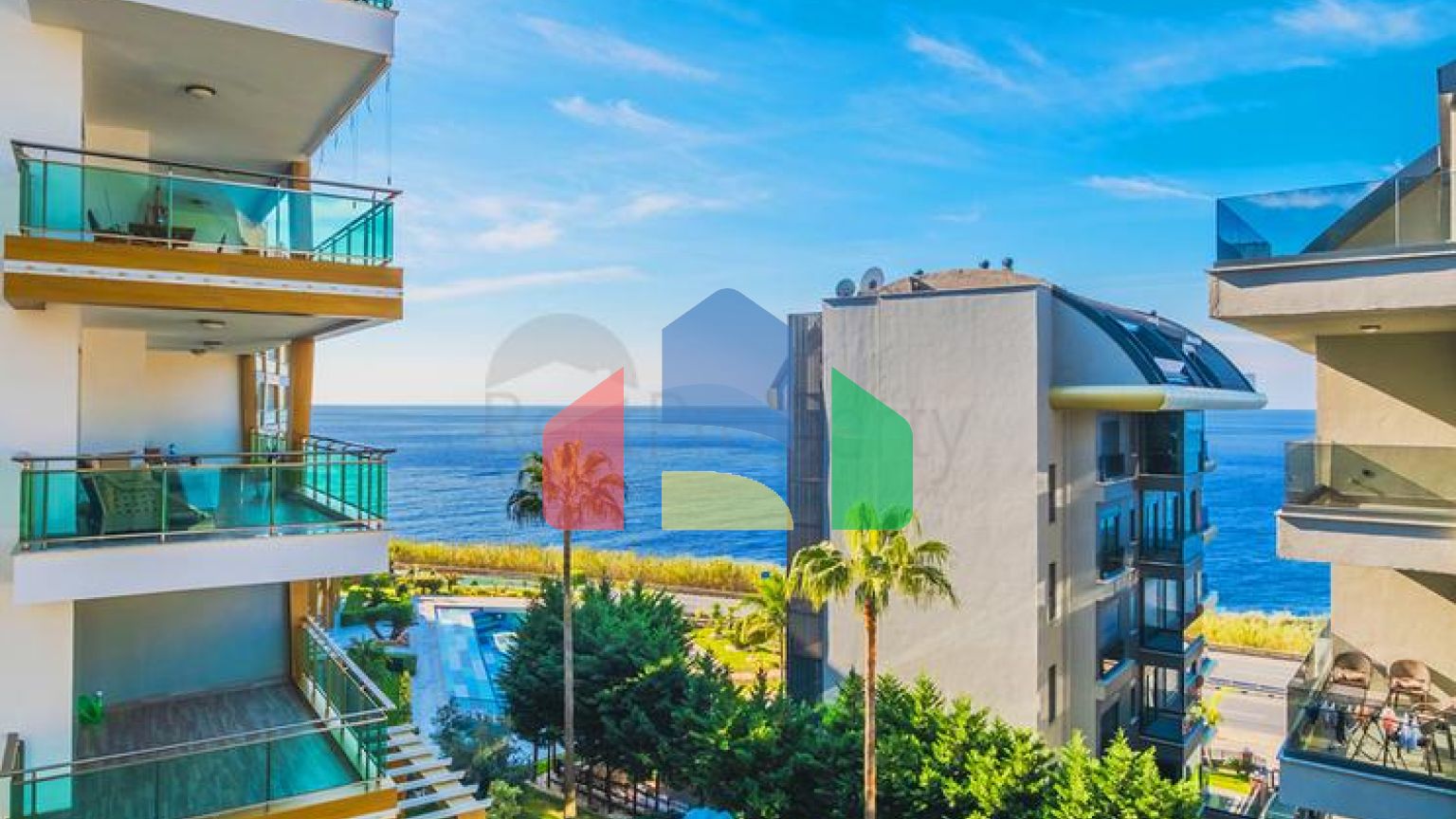 Трёхкомнатная квартира 2+1 рядом с побережьем в районе Каргыджак