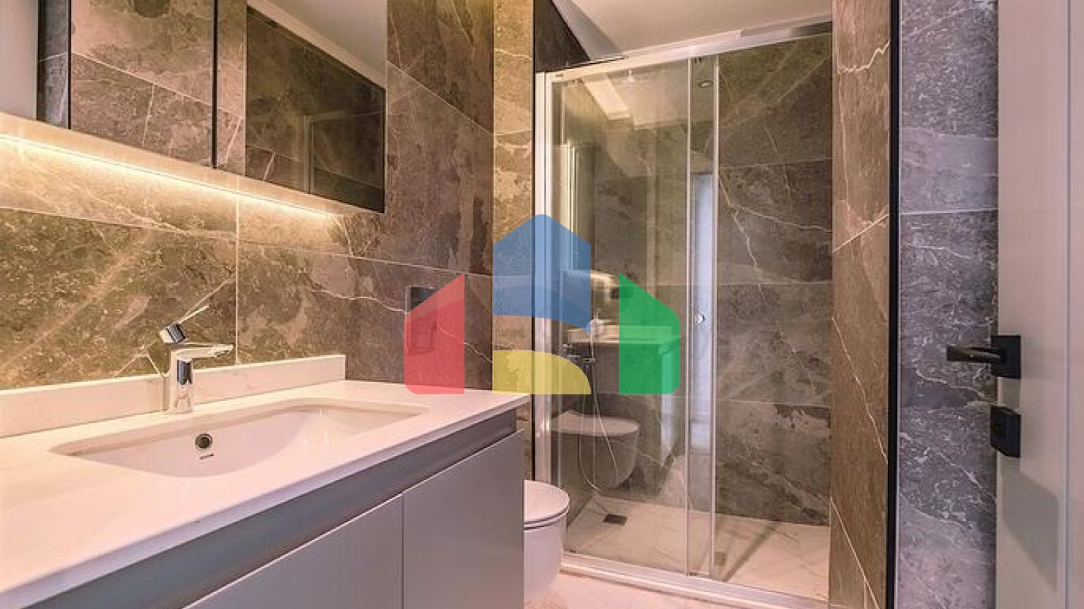 Трёхкомнатная квартира 2+1 рядом с побережьем в районе Каргыджак