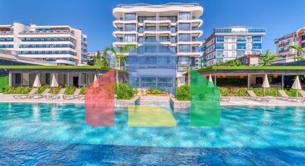 Трёхкомнатный пентхаус с террасой и развитой инфраструктурой в районе Каргыджак