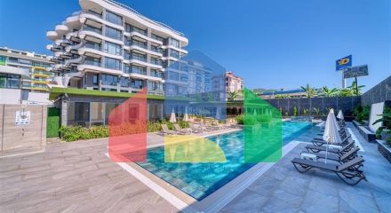 Трёхкомнатный пентхаус с террасой и развитой инфраструктурой в районе Каргыджак