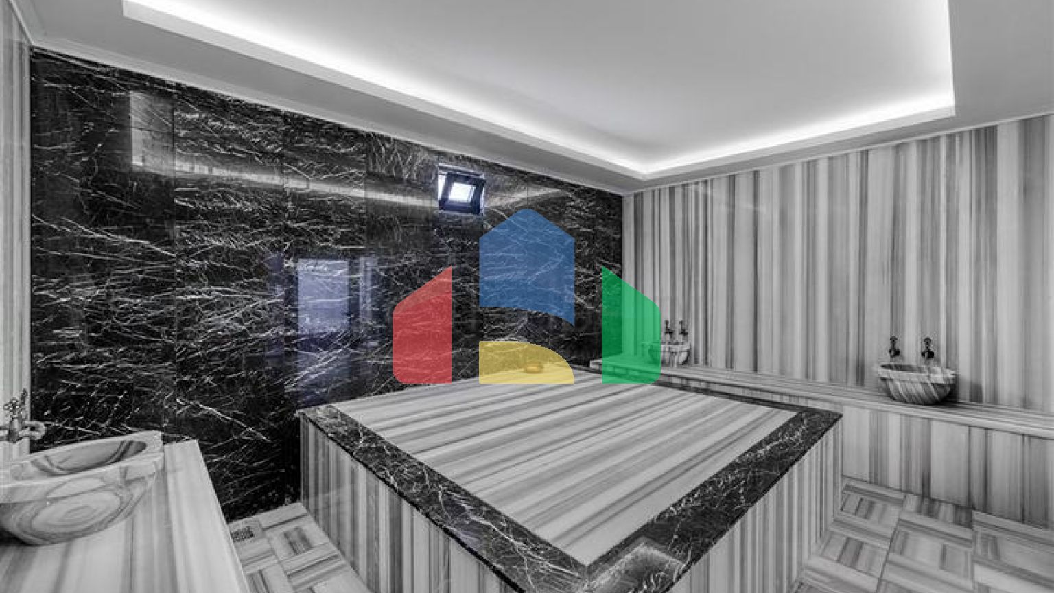 Трёхкомнатный пентхаус с террасой и развитой инфраструктурой в районе Каргыджак