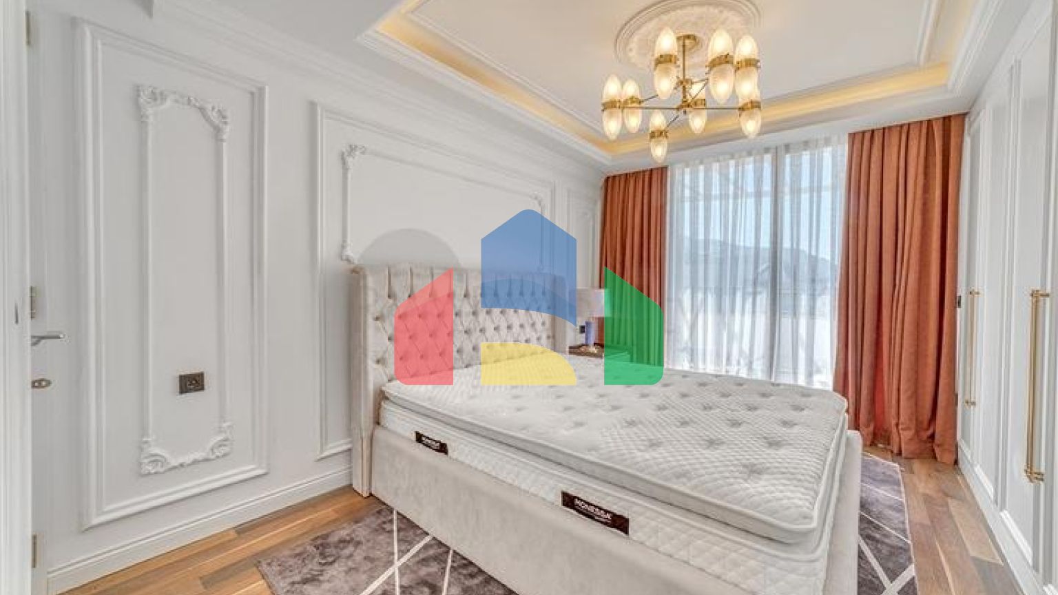 Трёхкомнатный пентхаус с террасой и развитой инфраструктурой в районе Каргыджак