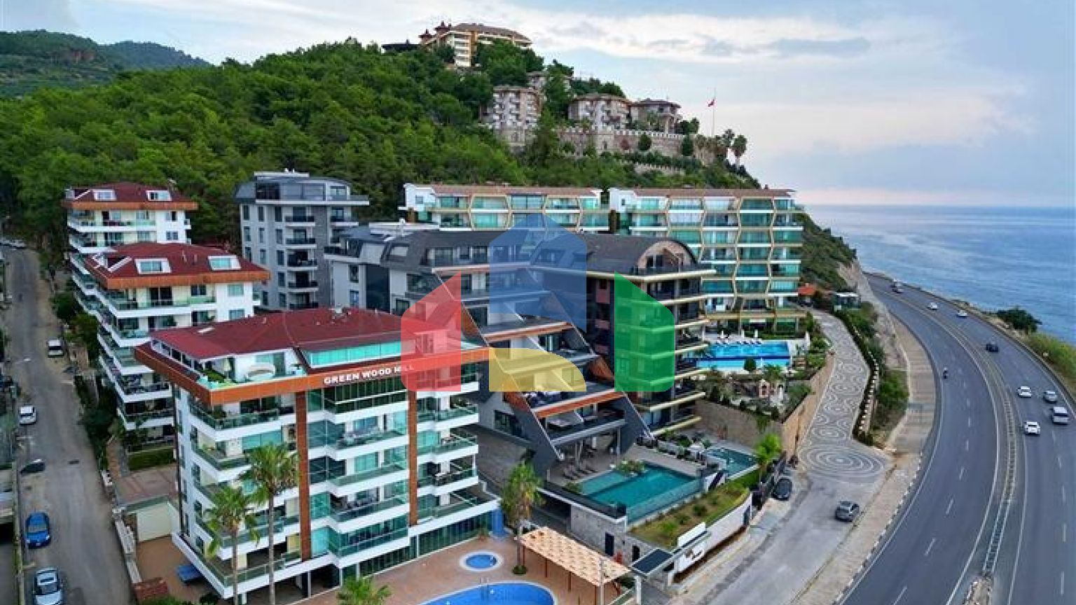 Трёхкомнатная квартира 2+1 с террасой и современной инфраструктурой в районе Каргыджак