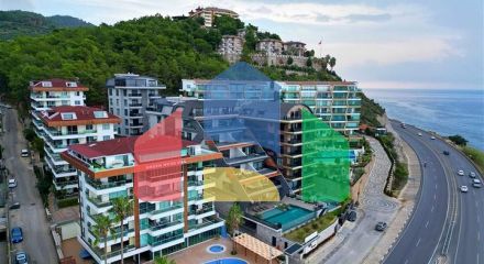 Трёхкомнатная квартира 2+1 с террасой и современной инфраструктурой в районе Каргыджак