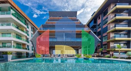 Трёхкомнатная квартира 2+1 с террасой и современной инфраструктурой в районе Каргыджак