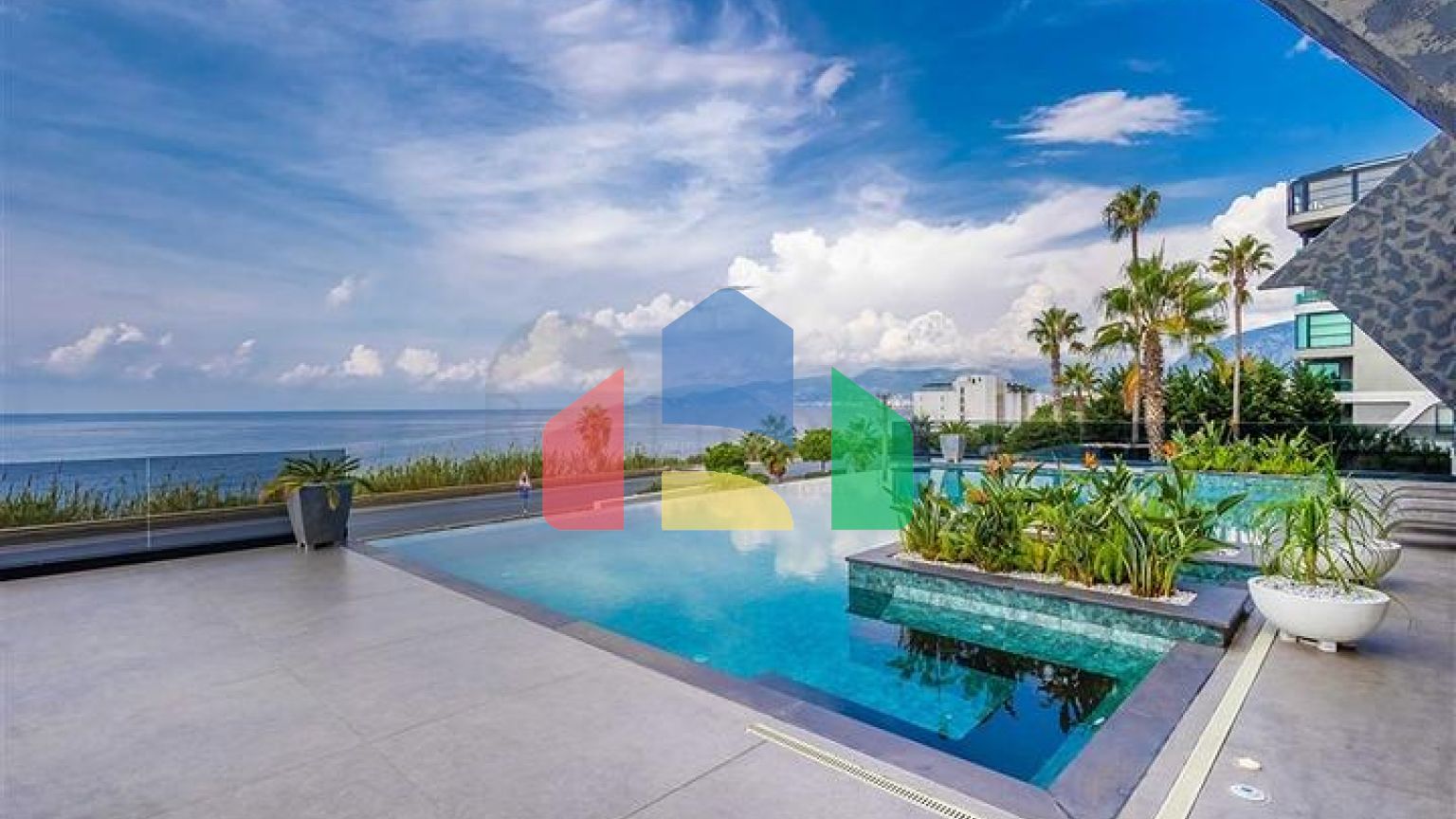 Трёхкомнатная квартира 2+1 с террасой и современной инфраструктурой в районе Каргыджак