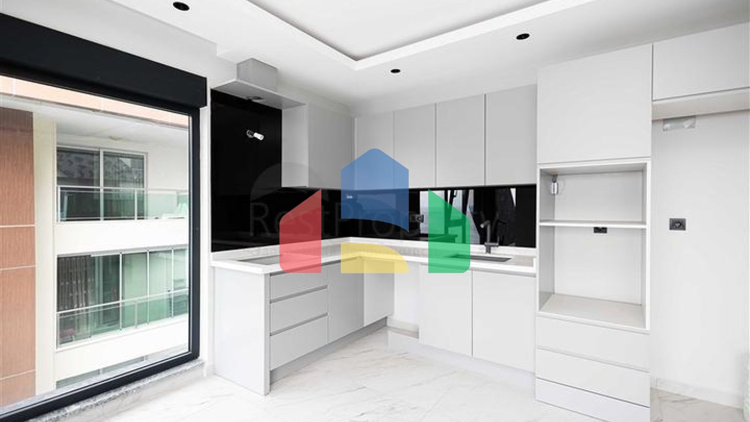 Трёхкомнатная квартира 2+1 с террасой и современной инфраструктурой в районе Каргыджак