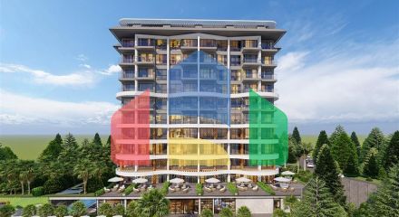 Comfortable family-type complex in Demirtas district