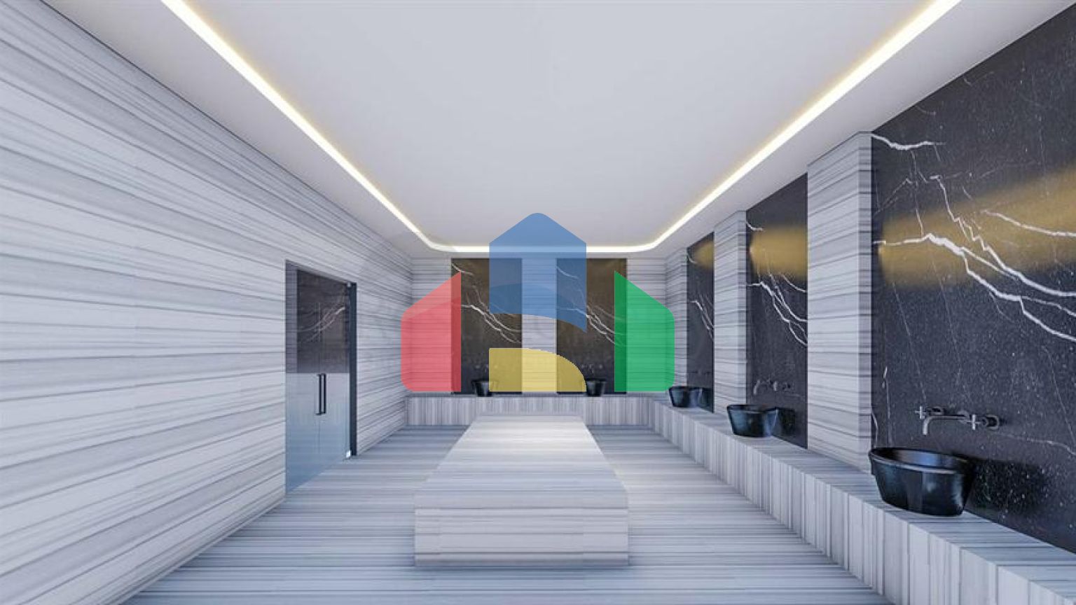 Комфортабельный комплекс семейного типа в районе Демирташ