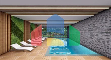 Комфортабельный комплекс семейного типа в районе Демирташ