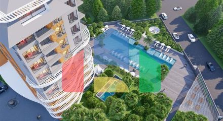 Комфортабельный комплекс семейного типа в районе Демирташ