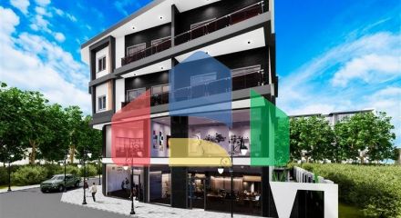 Residential complex under construction in Demirtas district