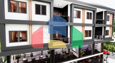 Residential complex under construction in Demirtas district