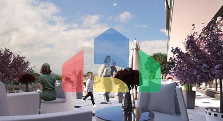 Элитный комплекс на стадии строительства в районе Демирташ