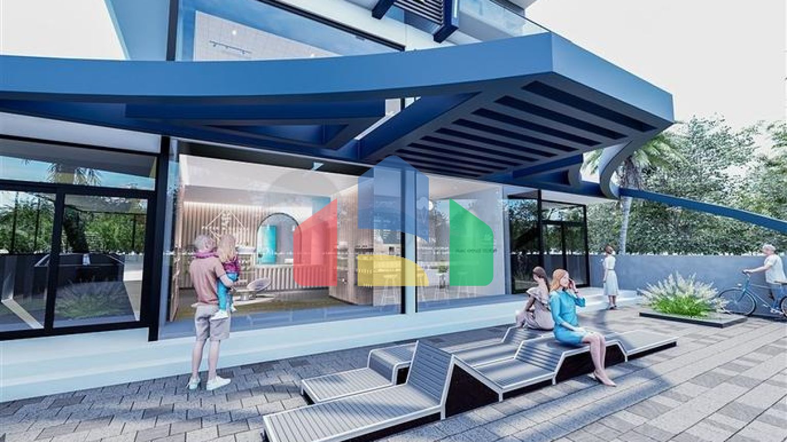 Клубный дом в районе Демирташ