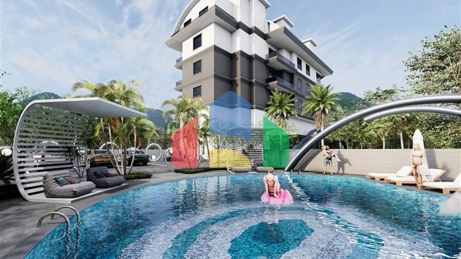 Клубный дом в районе Демирташ