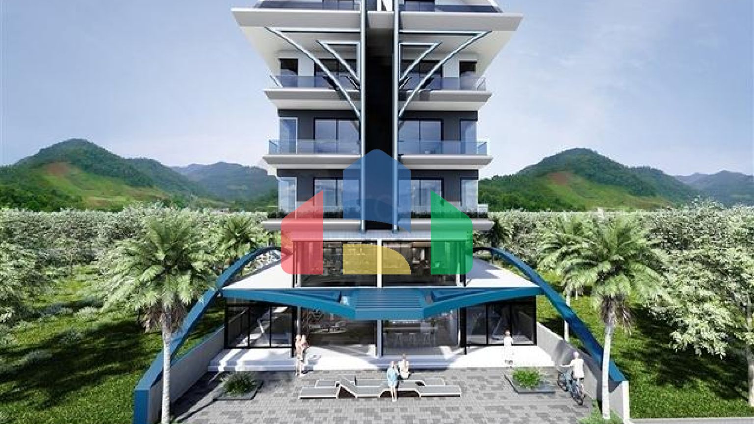 Клубный дом в районе Демирташ