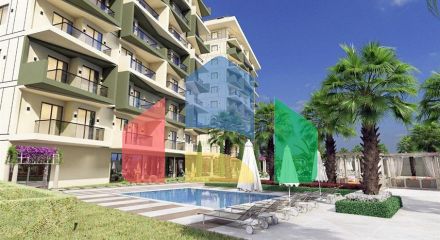 Two-room apartments in a complex with hotel infrastructure