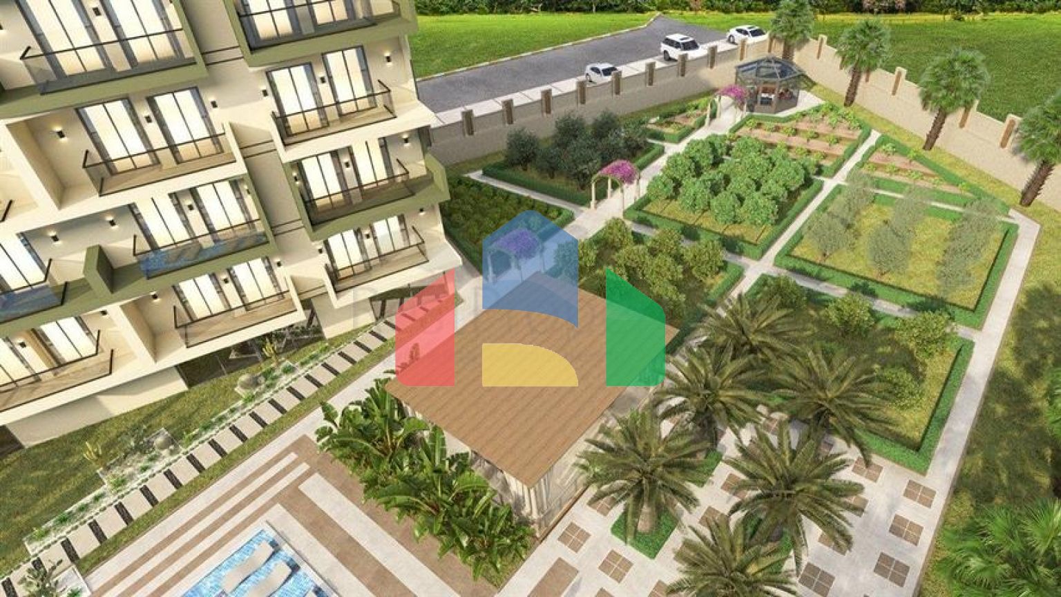 Двухкомнатные апартаменты в комплексе с отельной инфраструктурой