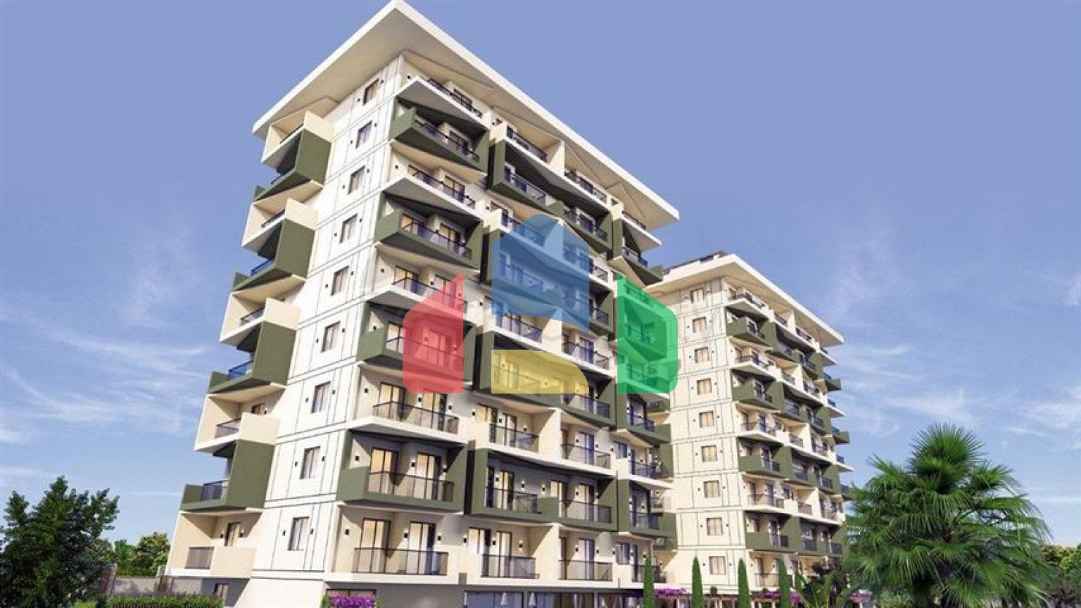 Двухкомнатные апартаменты в комплексе с отельной инфраструктурой