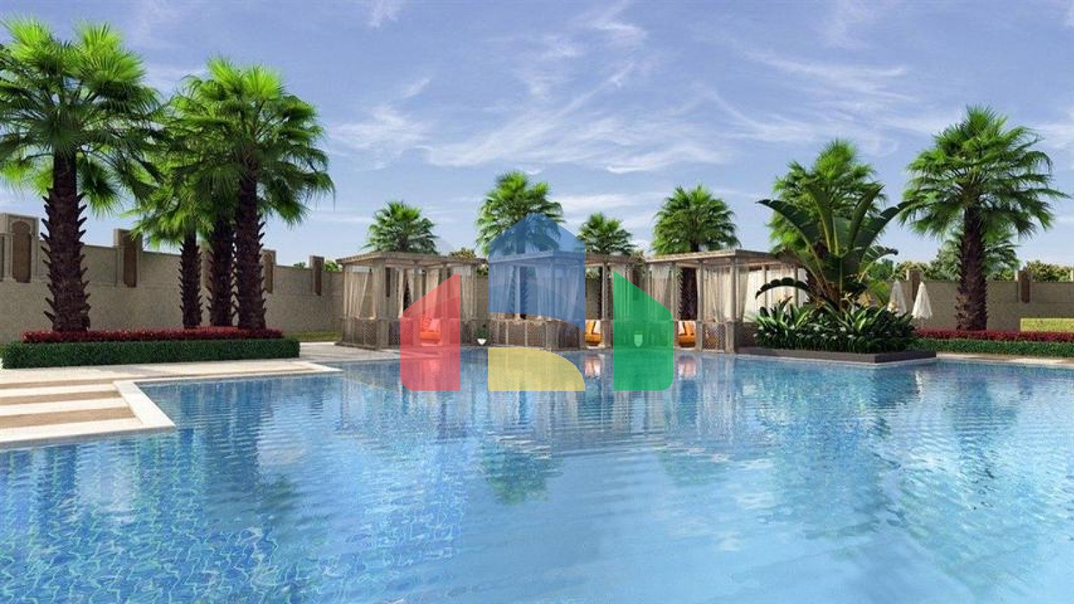 Двухкомнатные апартаменты в комплексе с отельной инфраструктурой