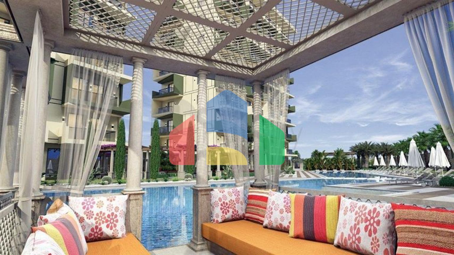 Двухкомнатные апартаменты в комплексе с отельной инфраструктурой