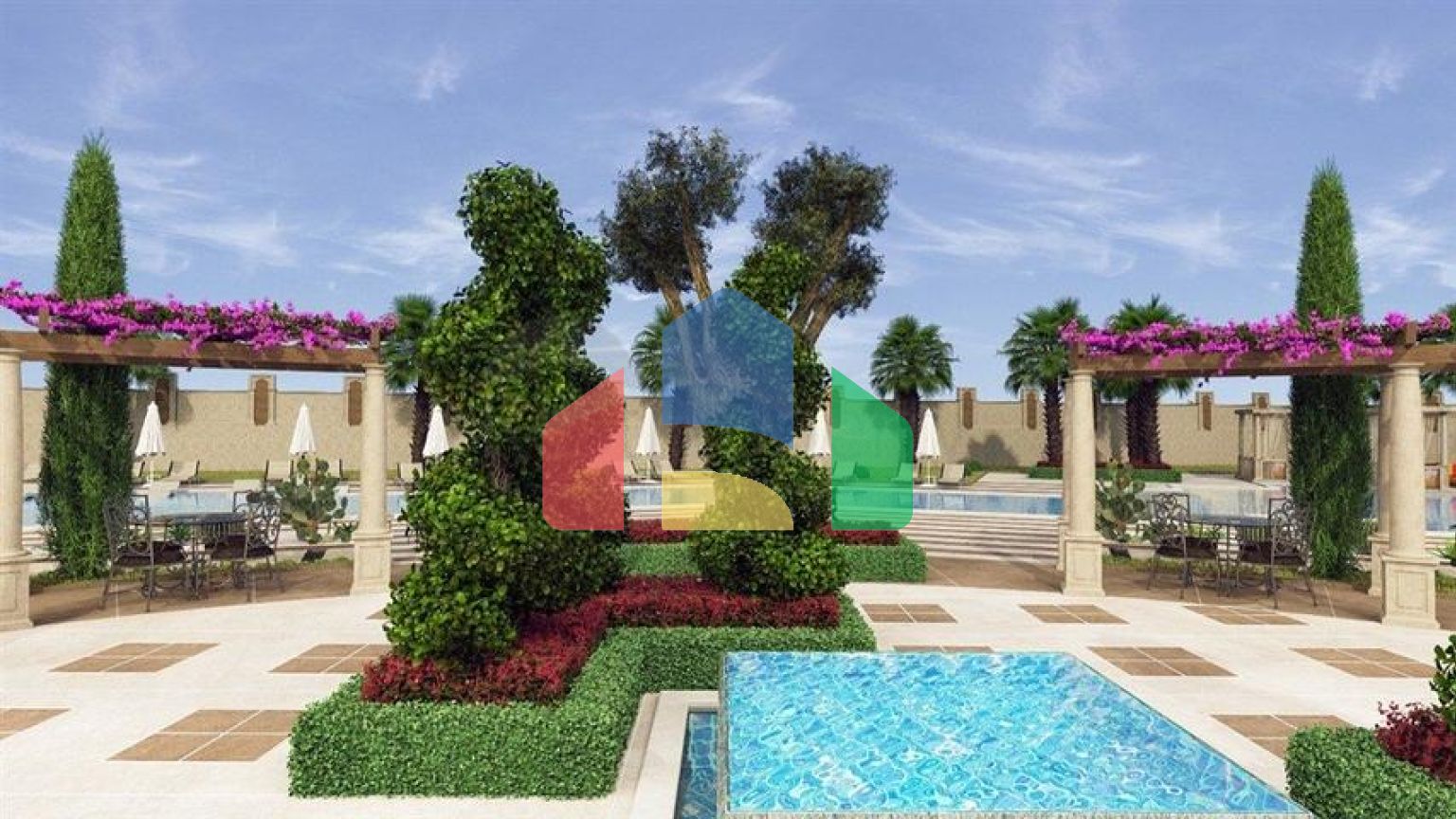 Двухкомнатные апартаменты в комплексе с отельной инфраструктурой