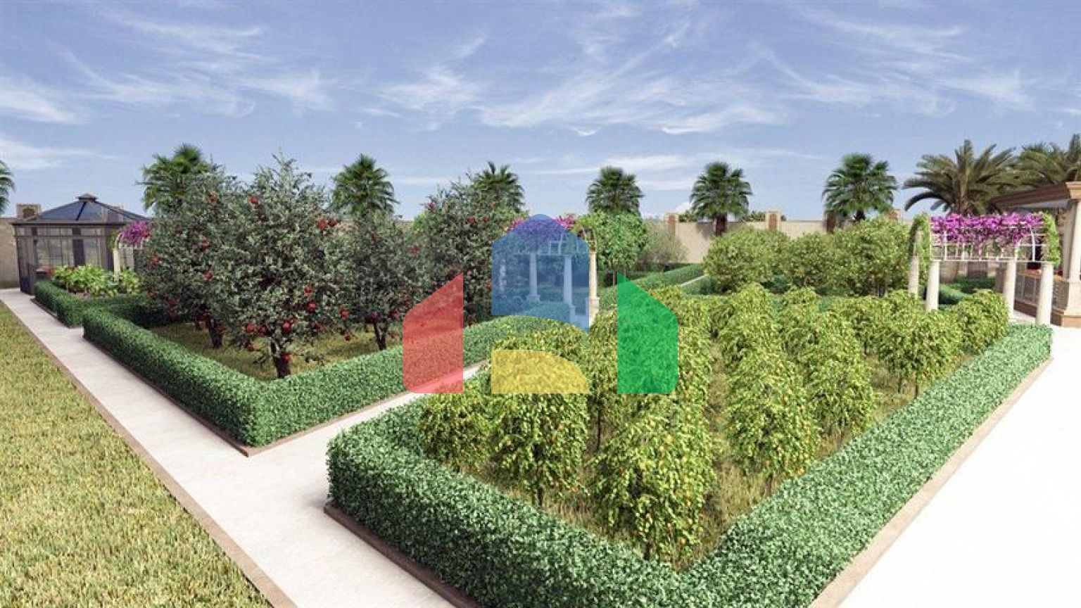 Двухкомнатные апартаменты в комплексе с отельной инфраструктурой