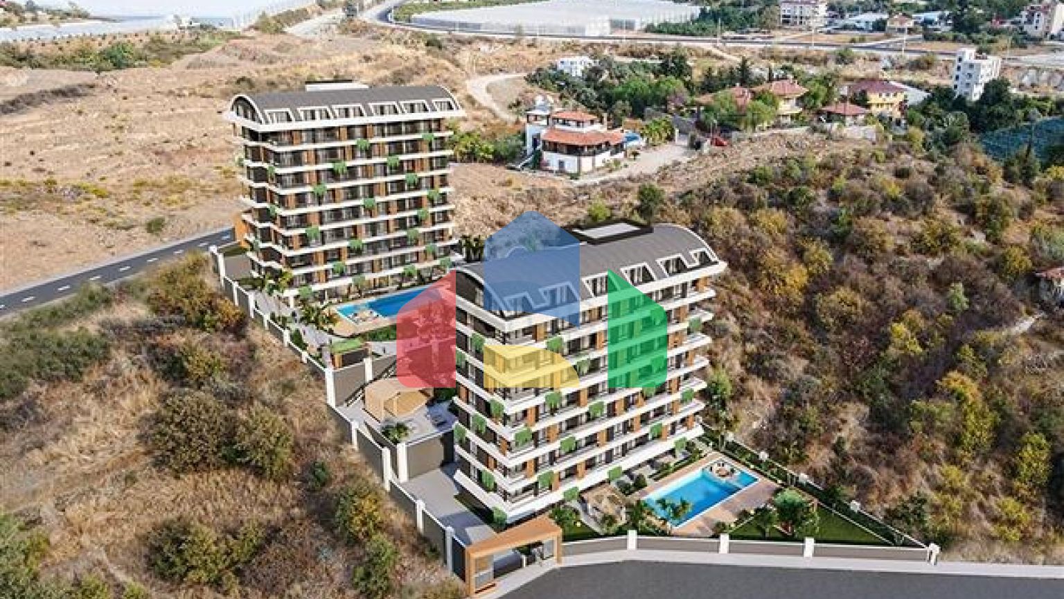 Инвестиционный проект квартиры и пентхаусы в районе Демирташ