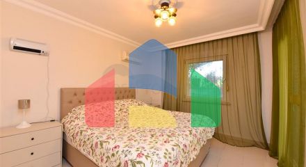 2+1 apartment on the first coastline in Demirtas district