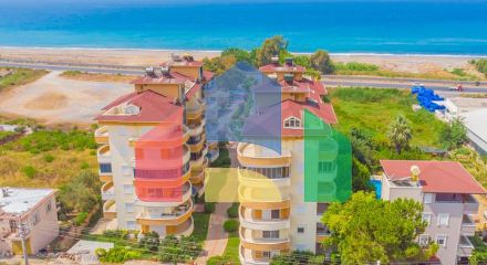 Квартира 2+1 на первой береговой линии в районе Демирташ