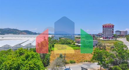 Великий пентхаус 4 + 1 з шикарними видами в районі Демірташ