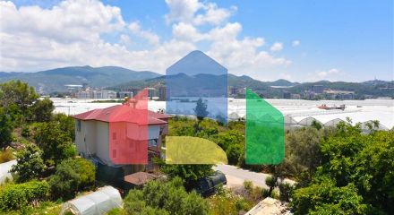 Великий пентхаус 4 + 1 з шикарними видами в районі Демірташ