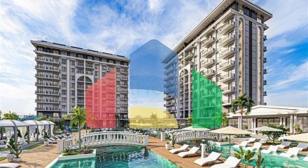 Apartment 2+1 in Demirtas district