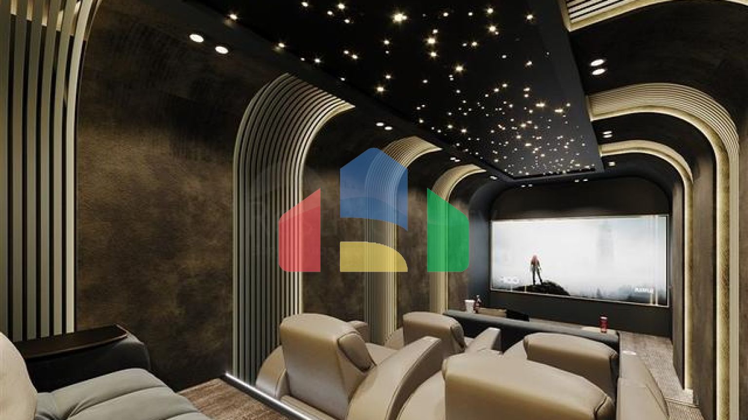 Комплекс с круглогодичной инфраструктурой в зеленом районе Демирташ