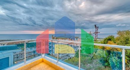 Вилла 5+1 в 800 м от пляжа с панорамными видами на море и горы