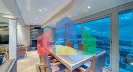 Вилла 5+1 в 800 м от пляжа с панорамными видами на море и горы