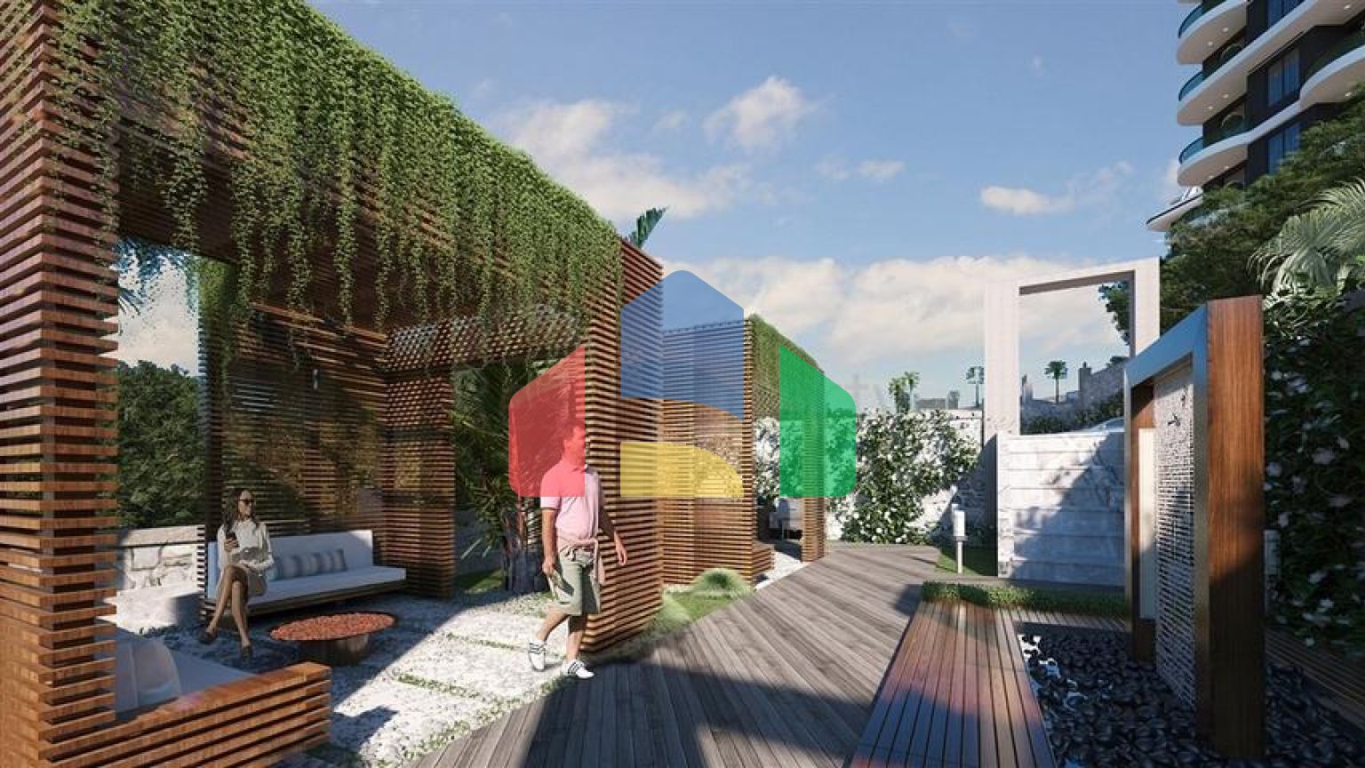 1 + 1 в комплексі бізнес класу в районі Демірташ