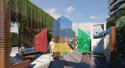 1 + 1 в комплексі бізнес класу в районі Демірташ