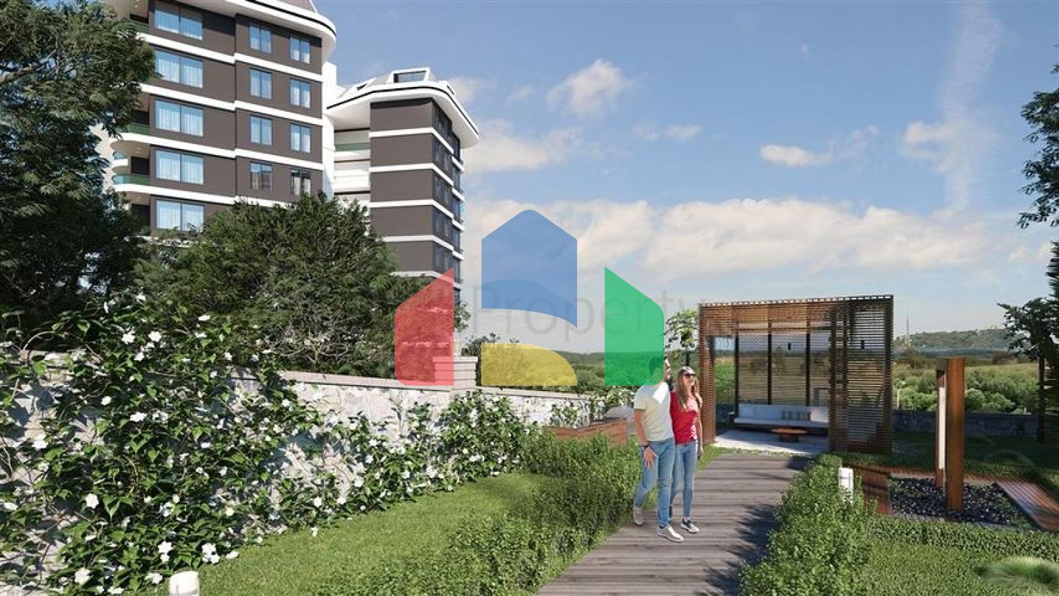 1 + 1 в комплексі бізнес класу в районі Демірташ