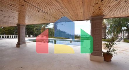 Шикарний будинок з власним басейном і садом в районі Демірташ