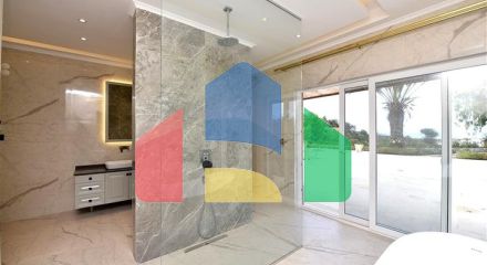 Шикарний будинок з власним басейном і садом в районі Демірташ