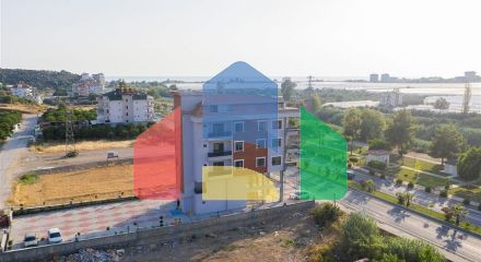 Пентхаус 4+1 в зеленом районе Демирташ