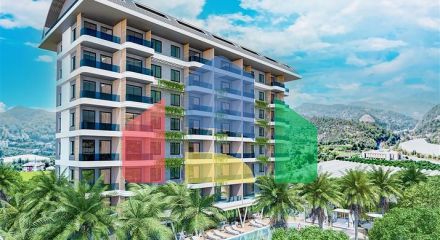 A new investment project in the Demirtas area of Alanya