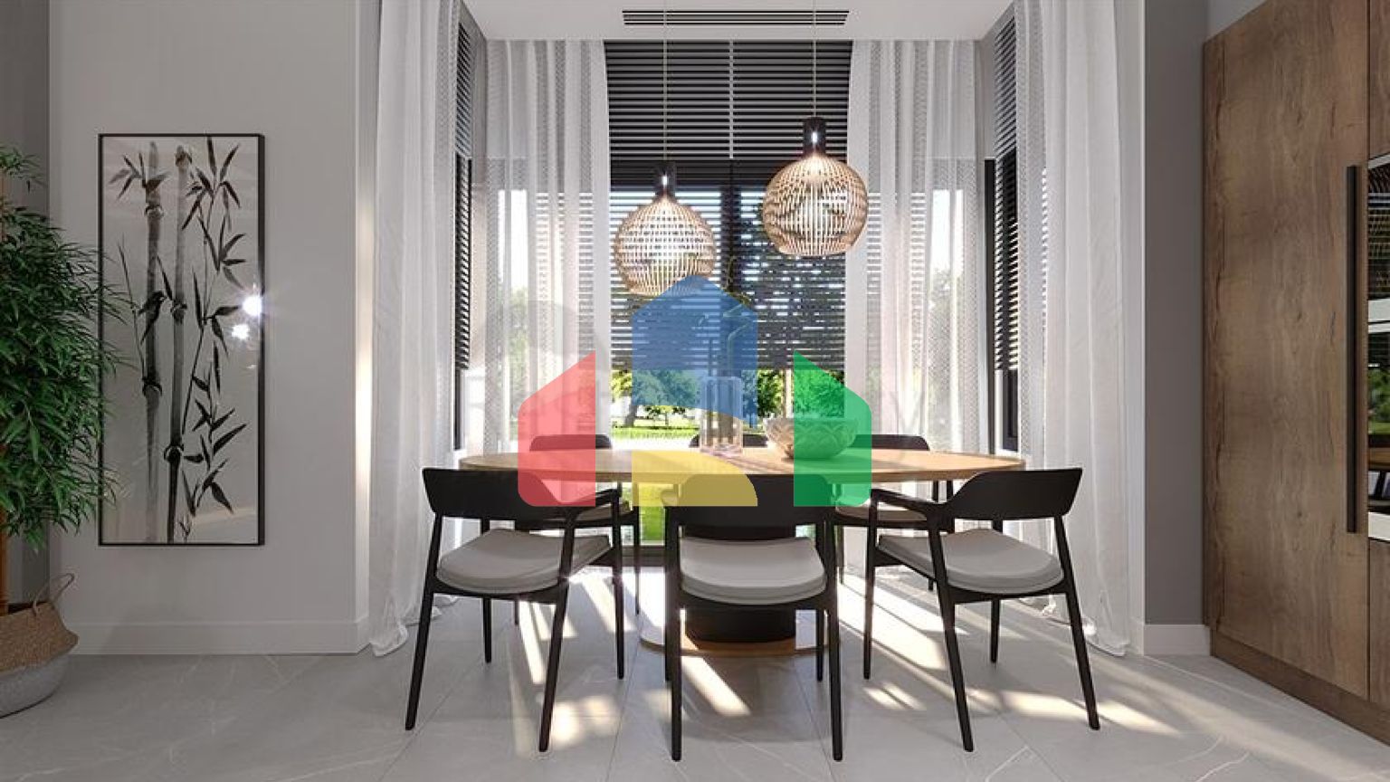 Шикарні вілли в районі Демірташ