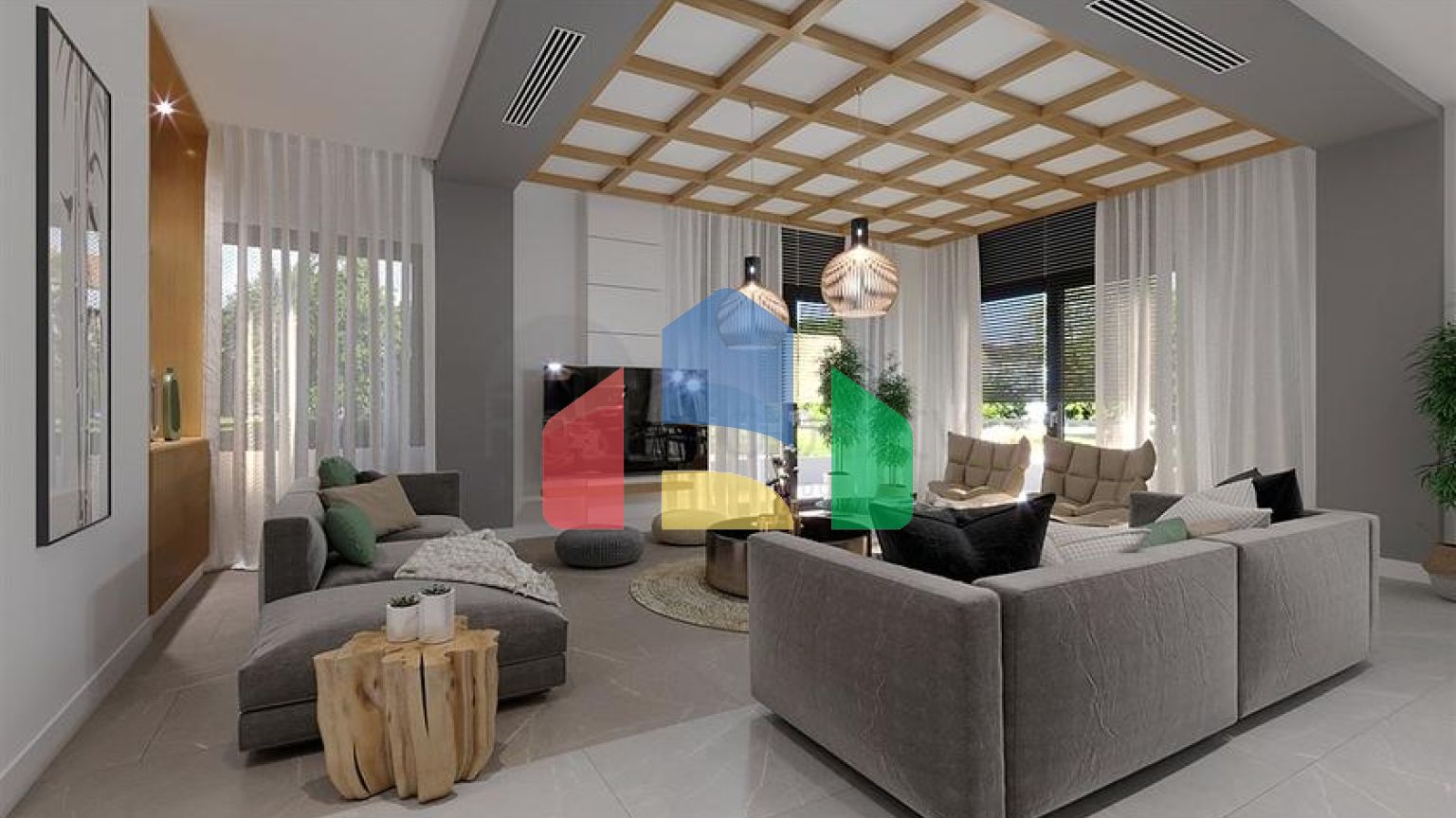 Шикарні вілли в районі Демірташ