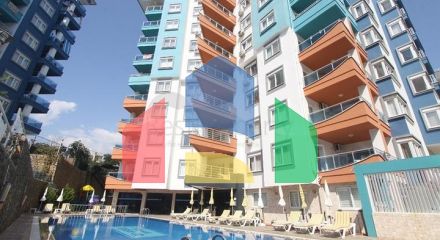 Квартира 1 + 1 в районі Тосмур