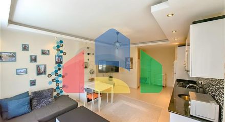 Квартира 1 + 1 в районі Тосмур