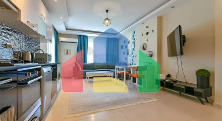 Квартира 1 + 1 в районі Тосмур