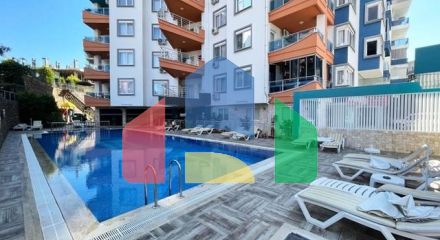 Квартира 1 + 1 в районі Тосмур